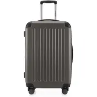 Hauptstadtkoffer Spree - Valise à roulettes 65 cm avec extension, valise rigide, valise enregistrée 20 kg 4 roulettes, valise rigide TSA, 74 L, graphite