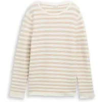 Tom Tailor Ottoman Sweater Blanc S Femme