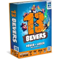 MEGABLEU 13 Bevers, Jeu de société, Course, 7 ans, 30 min, Jeu de famille