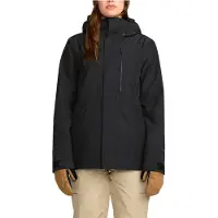 Volcom - Veste de snow imperméable et isolante en GORE-TEX ePE- Femme - V.Co Eras Insulated Gore-Tex Jacket W Black pour Femme - Taille M - Noir