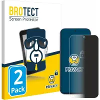 BROTECT Film anti-regards « Anti-Spy » (2 pcs, Xiaomi 17 Pro Max), Téléphone portable : film de protection, Transparent