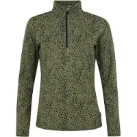 Protest Prtgrenada Half Zip Long Sleeve T-shirt Vert XL Femme