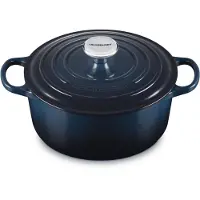 Le Creuset Cocotte Round Evo 28cm Nuit, Poêle + casserole, Noir
