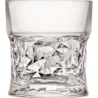 RCR Lot de 6 gobelets Funky Dof Ø8.6 H9.5 cm, 32cl, Verres, Transparent