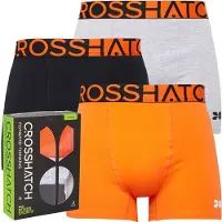 Crosshatch Boxers Dumas Homme Noir
