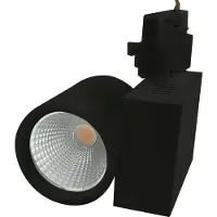 Synergy 21 Série LED Track pour rail électrique Série VLA 30W, 45, ww, CRI>90 noir