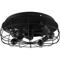 Cecotec Energysilence Lampaero 600 Design Ceiling Fan Noir One Size / EU Plug 220V
