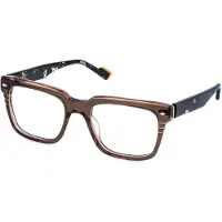 Sting Lunettes de Vue - - VST577 - Marron/orange brillant - Acétate - 54-20-145