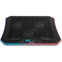 Krom Kooler Rgb Laptop Cooling Base Noir