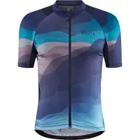 Craft Adv Endur Graphic Short Sleeve Jersey Bleu L Homme
