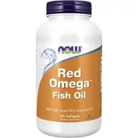 Now Red Omega Fish Oil 180 capsules