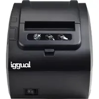 Iggual Imprimante thermique TP8002 203 dpi noire