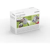 InnovaGoods Laisse pour chien rétractable - - Leashic - 6 en 1 - Lumière LED - Compartiments pratiques