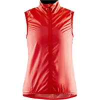 Craft Essence Light Wind Gilet Orange L Femme