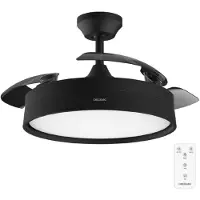Cecotec Energysilence Aero 4200 Invisible Ceiling Fan Noir One Size / EU Plug 220V