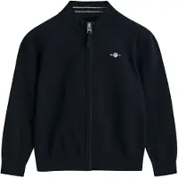 Gant 884031 Full Zip Sweater Bleu 12-24 Months Enfants