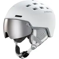 Head - Casque de ski/snowboard à visière - Rachel White pour Femme - Taille 56-59 cm - Blanc