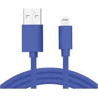 BigBen Interactive Câble USB A / Lightning 2.4A 1m FastCharge 12W Bleu WOW