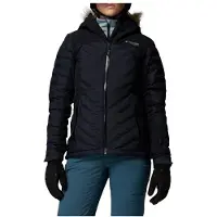 Columbia Sportswear Veste de ski Columbia pour femmes, modèle Bird Mountain III, isolée, couleur noire, taille XS