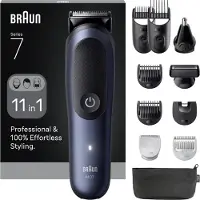 Braun 80789907, bleu foncé, 120 min, batterie intégrée, Lithium-ion (Li-ion), 5 min