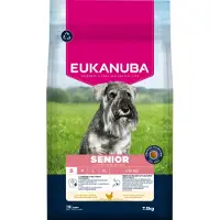 Eukanuba Senior Small Breeds Chicken 3 kg nourriture sèche pour chiens âgés de petites races riche en poulet frais