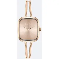 Calvin Klein Zegarek damski 25100133 różowe złoto