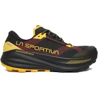 La Sportiva - Chaussures de trail - Prodigio Max Black/Yellow pour Homme - Taille 45,5 - Noir