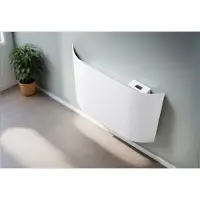 Qlima Ovido EPIH 1610 Blanc – Radiateur électrique à inertie 1000 W