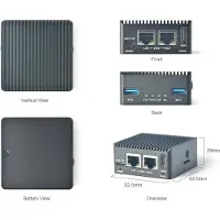 ALLNET FriendlyELEC NanoPI R5C Dual-2.5G ETH 4G RAM 32GB Combo avec étui (R5C_4G_32mmc_combo_wifi)