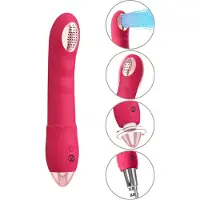 You2Toys - douchette vibrante - étanche - silicone rose