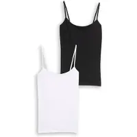 Tom Tailor Haut noir / blanc