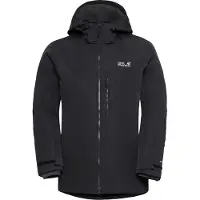 Jack Wolfskin Flowline 3in1, veste de ski, homme, noir