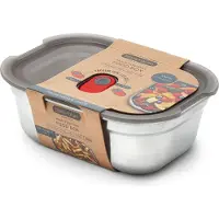 Black+blum Multi-function Square S 1.1l Lunch Box Argenté