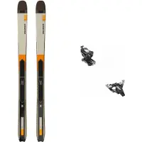 Salomon - Skis de randonnée - Mtn 91 Carbon 2027 en Bois - Taille 166 cm - Jaune