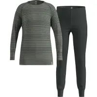 Odlo Long Active Warm Eco Long Sleeve Base Layer Set Vert 12-18 Months Enfants