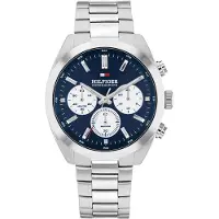 Tommy Hilfiger Hudson 40 Mm Watch Argenté Homme