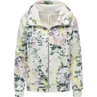 Ragwear Veste de survêtement 'Fllawia' jaune / vert foncé / violet / rose / blanc cassé