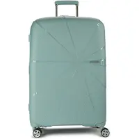 American Tourister trolley Starvibe Spinner 77 / 28 EXP TSA Azzurro Speckles bleu clair 84cm