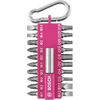 Bosch Jeu d'accessoires de tournevis 2607012000; 21 unités