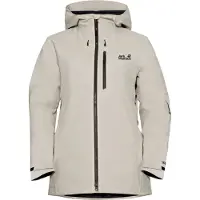Jack Wolfskin Flowline 3in1 Detachable Jacket Beige S Femme
