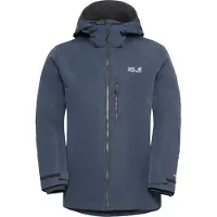 Jack Wolfskin Flowline 3in1, veste de ski, homme, bleu foncé