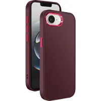 OEM FRAME Étui pour téléphone portable compatible avec IPHONE 16e (SE 4 2025) violet