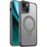 Etteri Matt Mag Ring case for iPhone 14 6,1" grey (Apple iPhone 14), Coque pour téléphone portable, Gris