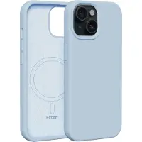 Etteri Silicone Mag case for iPhone 13 6,1" light blue (Apple iPhone 13), Coque pour téléphone portable, Bleu