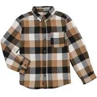 Levi's Chemise enfant LS FLANNEL SHIRT garcons - Multicolore - 2 ans