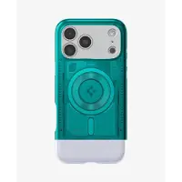 Spigen Classic C1 MagSafe (Apple iPhone 17 Pro Max), Coque pour téléphone portable, Bleu