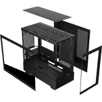 KEEP OUT Xc-301 Pc Tower Case Noir