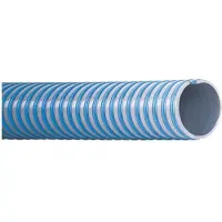 Teguma Tuyau d'aspiration et de refoulement NORPLAST PVC 389 SUPERELASTICO, diamètre intérieur 152 mm, gris, diamètre extérieur 170,0 mm, épaisseur 9,0 mm, longueur 6 m