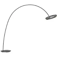 Paul Neuhaus Lampe à arc élégante Pure Loop-Bow Ajustable - Black Pearl