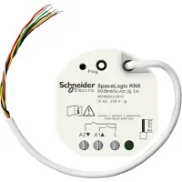 Schneider Electric Actionneur de volet SpaceLogic 2 volets, UP, 3 entrées binaires. MTN6003-0012
